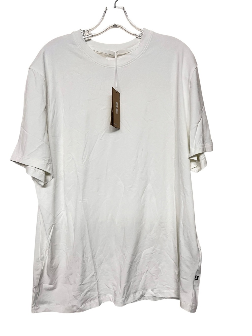 New Mens ON Cloud Performance Focus T White Crewneck T-Shirt XL